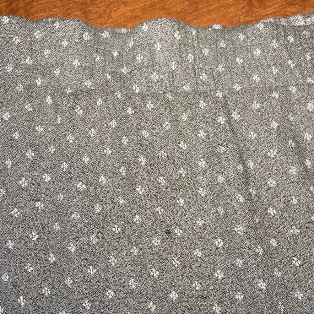 90s wrap skirt, floral and plaid size small - Picture 5 of 9
